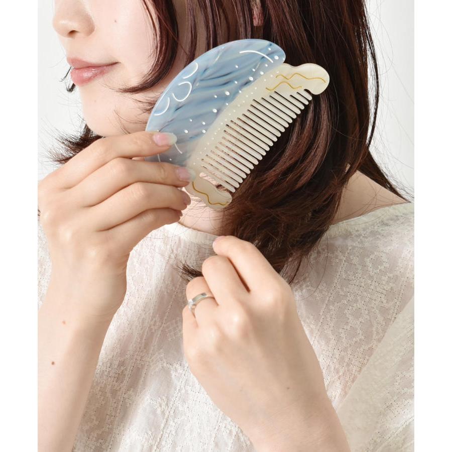 Bleu Bleuet（ブルーブルーエ） くし 櫛 コーム レディース 携帯用