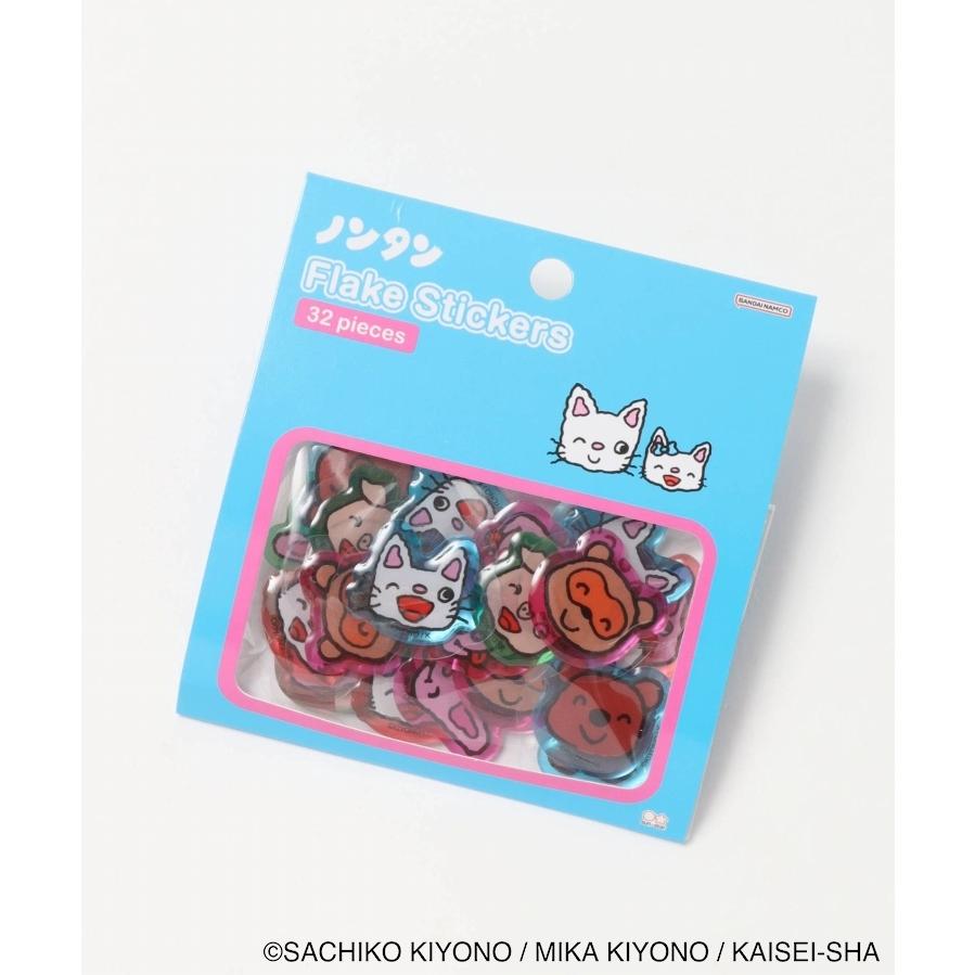 サンスター文具 シール フレークシール ぷっくり ステッカーノンタン