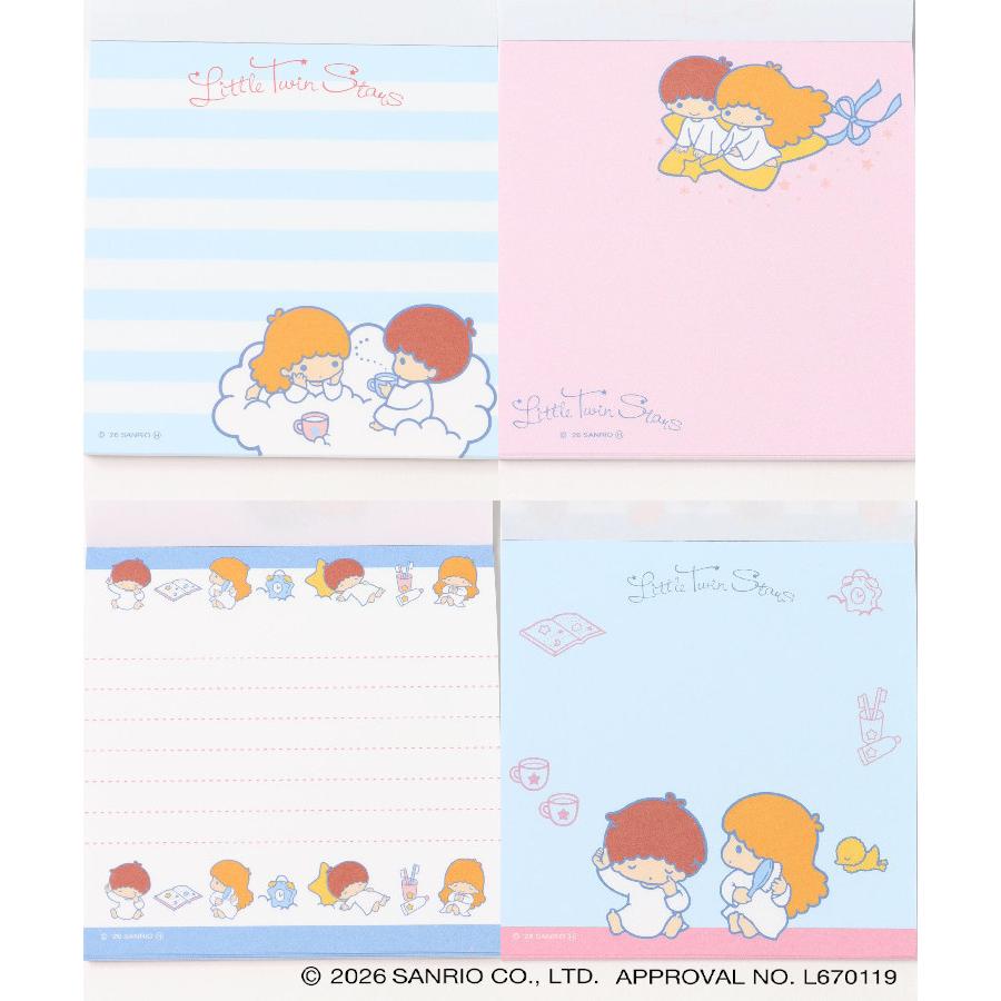 sanrio（サンリオ） レトロ スクエアメモ メモ帳 メモパッド ブロック