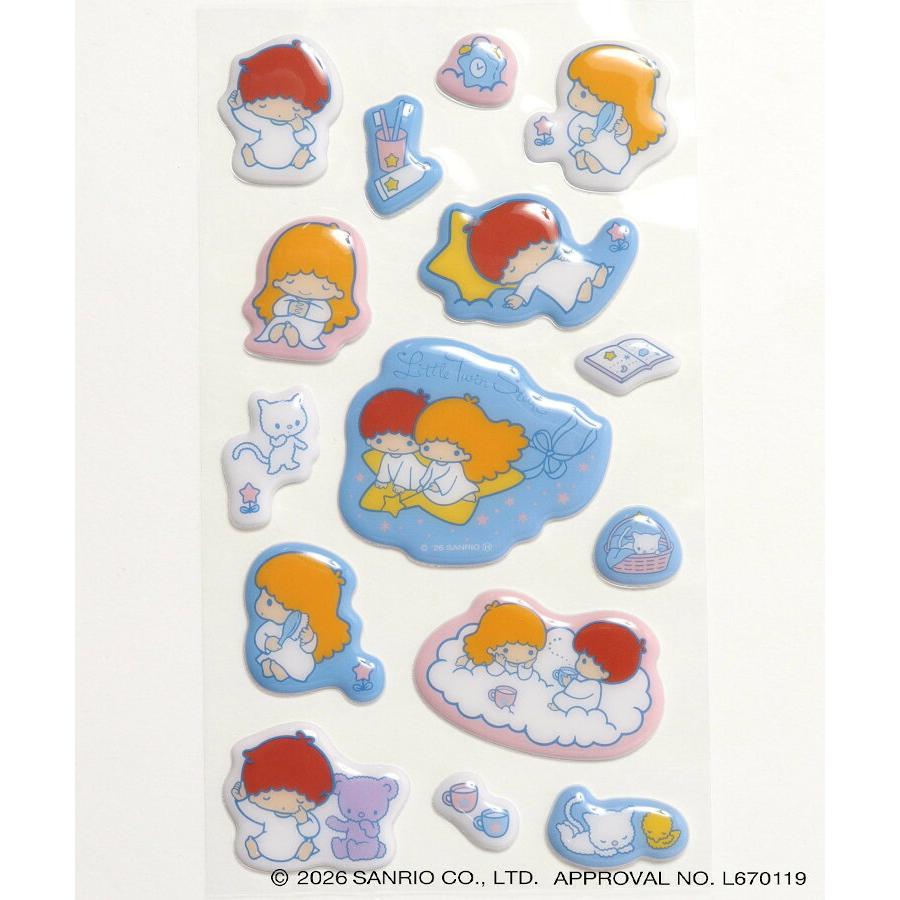 sanrio（サンリオ） シール レトロ キャラクターズ ぷっくりシール