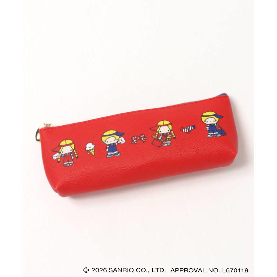 sanrio（サンリオ） レトロペンケース スリム 筆箱 ペンポーチ