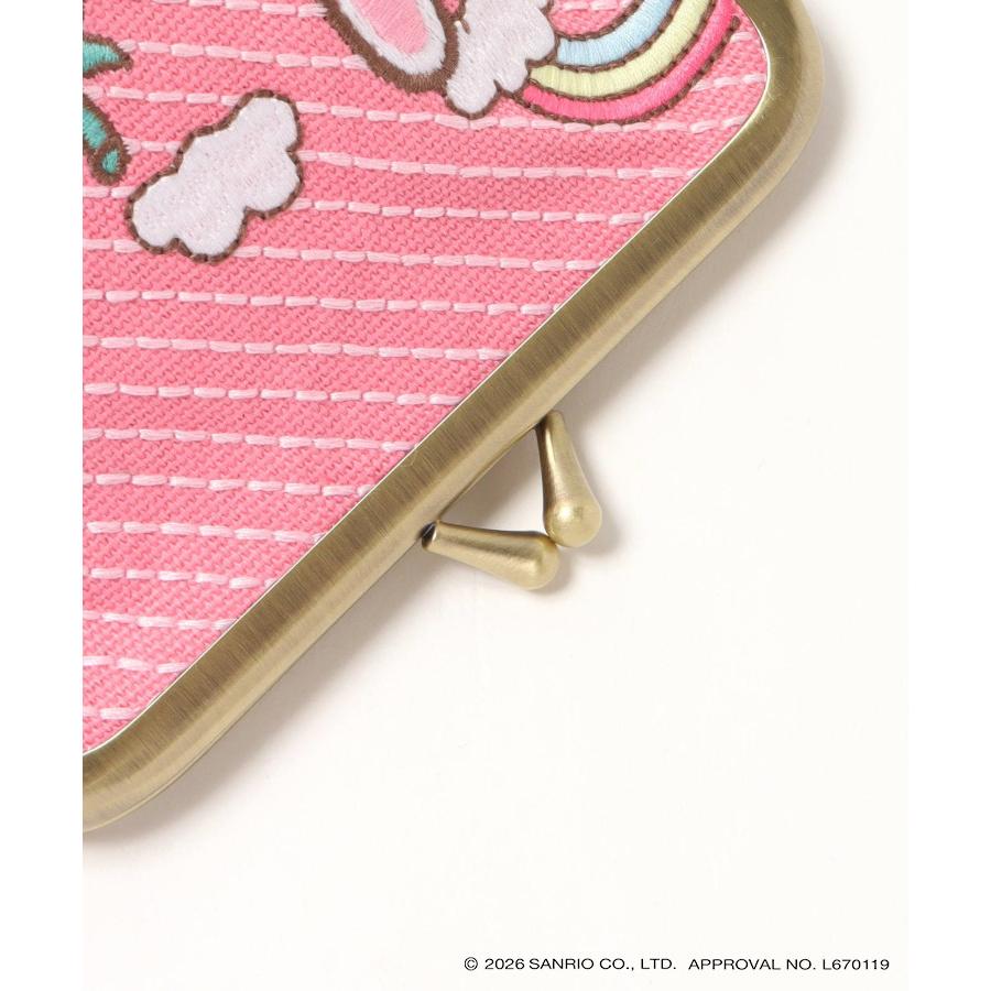 新品 サンリオ バニー＆マッティ がま口パース お財布 がま口ポーチ 小物入れ sanrio（サンリオ） サンリオキャラクターズ たたみ刺繍 ミニがま口