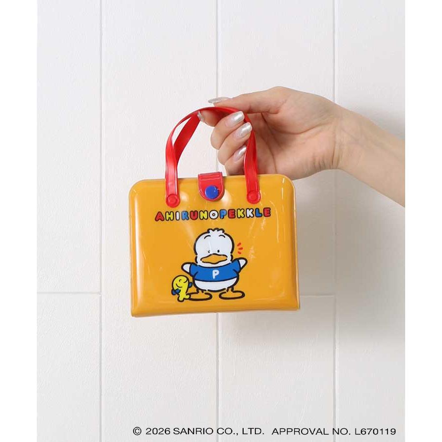 sanrio（サンリオ） レトロ ティッシュポーチ ミニバッグ風 コンパクト