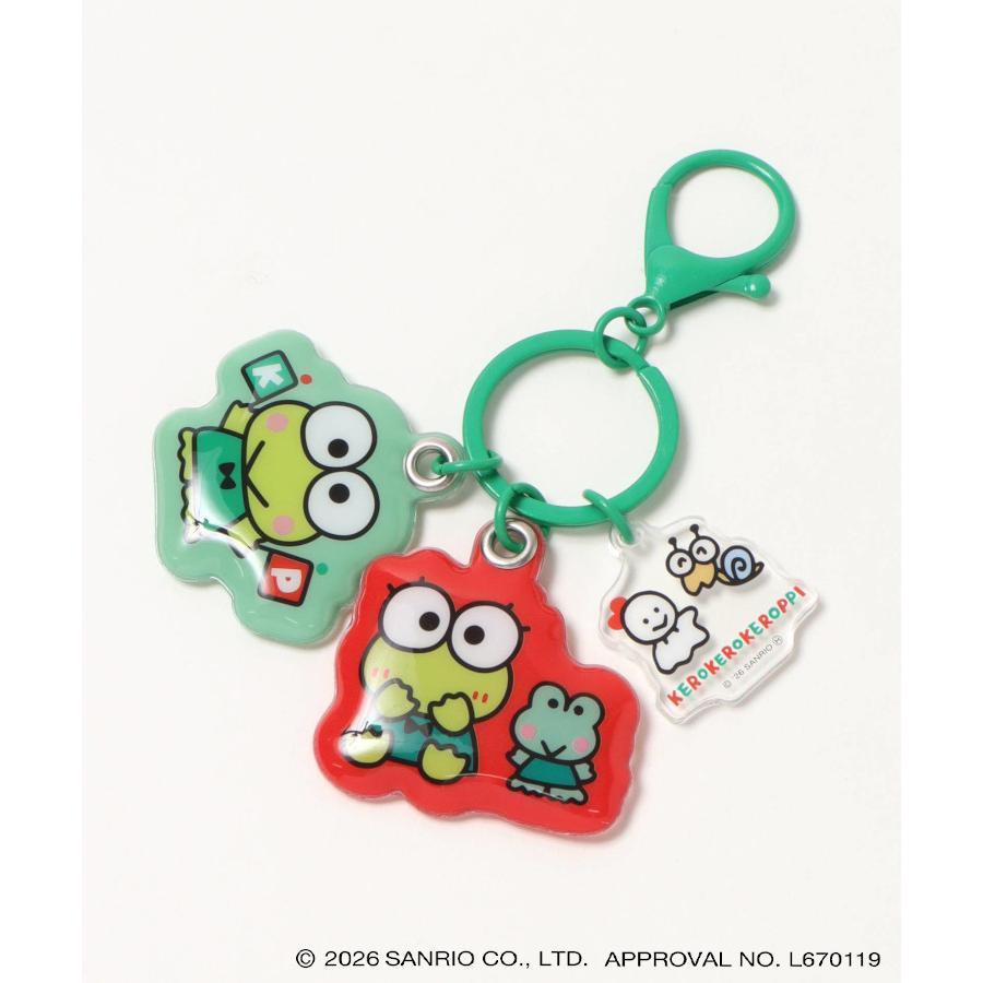 sanrio（サンリオ） レトロ 3連キーホルダー アクリルチャーム PVC