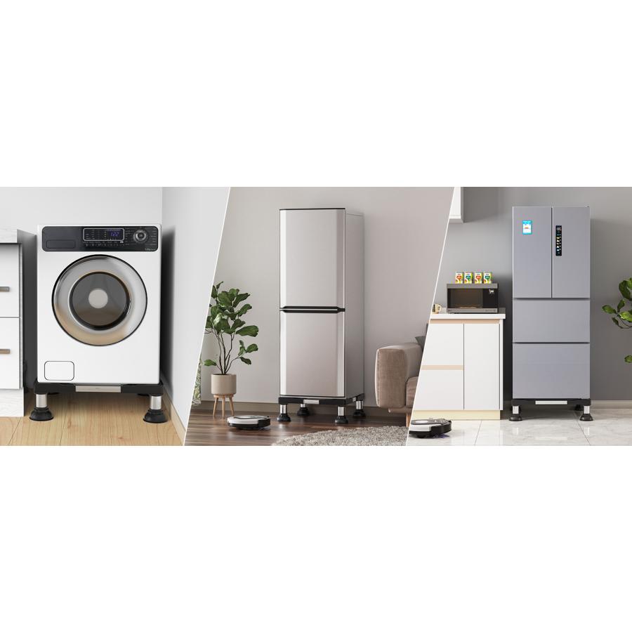 15-17日限定10倍P付] 洗濯機 置き台 大吸盤脚 かさ上げ台 ステインレス