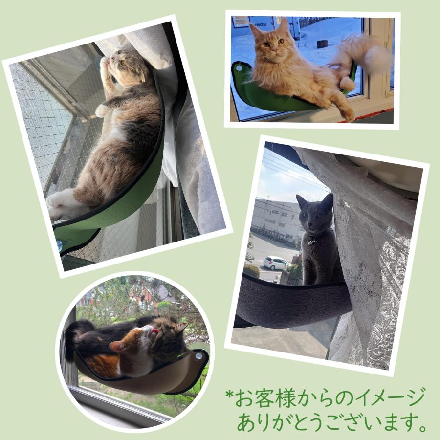 猫 ハンモック 窓 ベッド ねこ 吸盤 猫窓ベッド 組み立て簡単 ペット