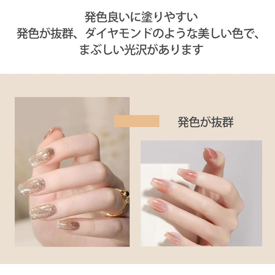 マグネットジェル ジェルネイルセット 2個セット マグネット カラー
