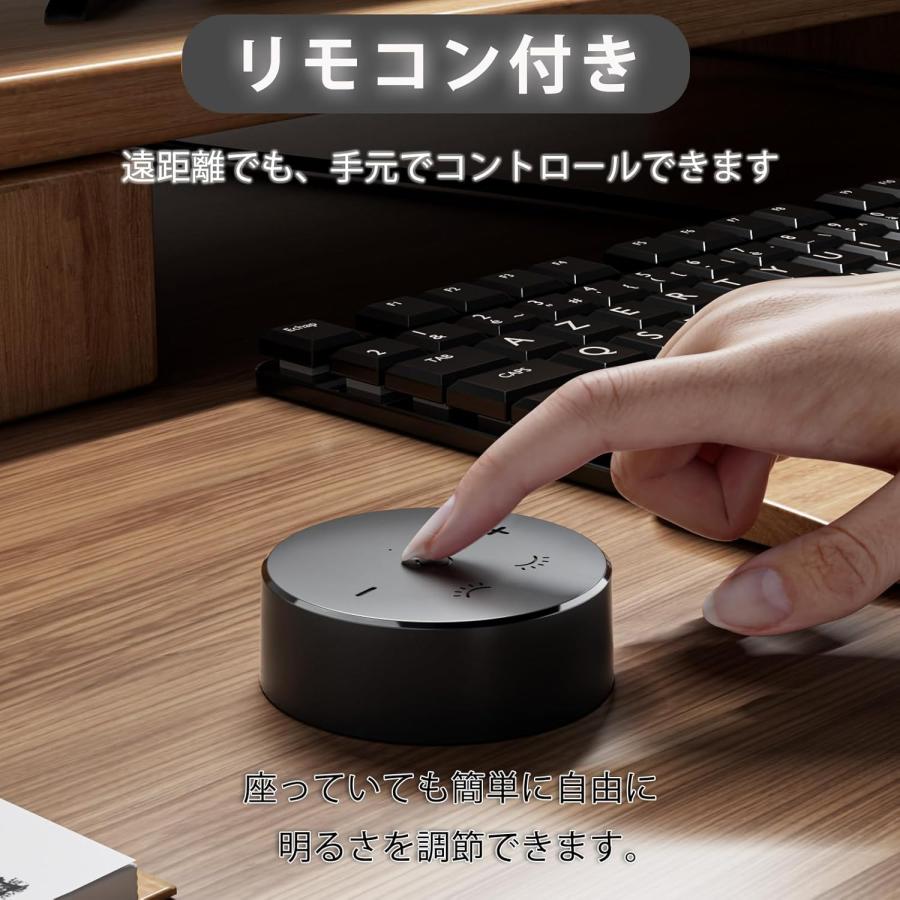 Iseebiz モニターライト リモコン付き バーライト デスクライト 41cm