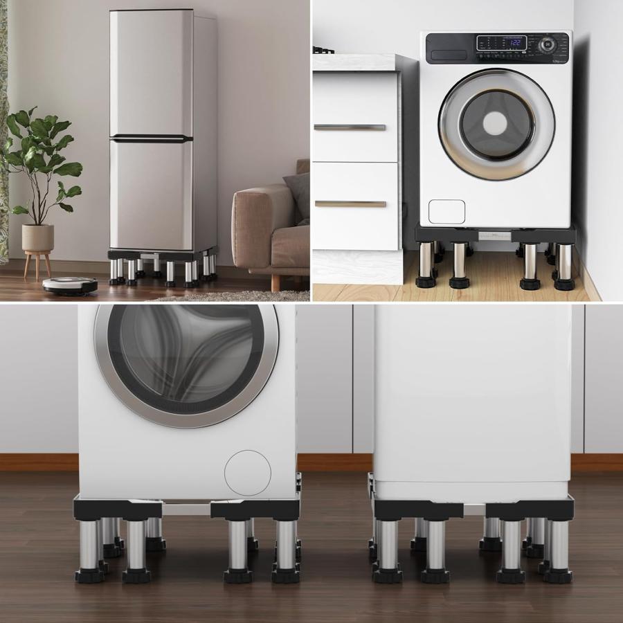 洗濯機 置き台 かさ上げ台 冷蔵庫置き台 12足 洗濯機パン かさ上げ