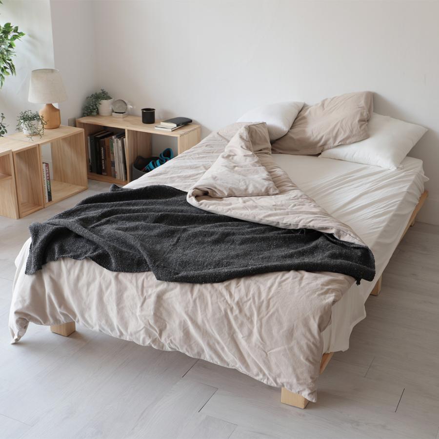 先着限定セール！ すのこベッド セミダブル ベッドフレーム すのこ SD