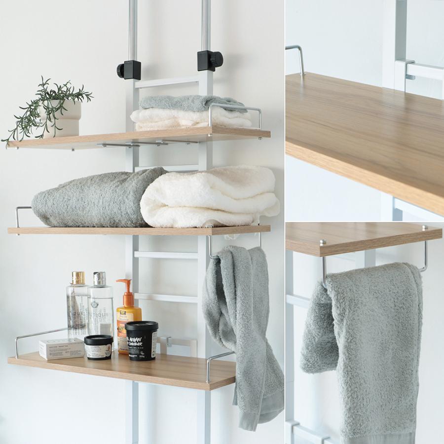 ランドリーラック 突っ張り 洗濯機ラック 突っ張りラック 幅60