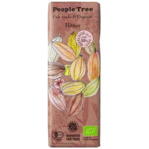 チョコレート　People Tree　ビターチョコレート 50g【冷蔵】ピープルツリー alishan｜blife