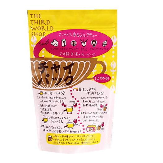 チャイパック 生姜入り 36g ３g 12包 第3世界ショップ Dt A ビーライフショップ 通販 Yahoo ショッピング