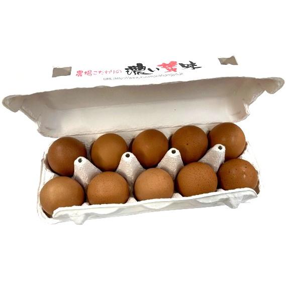 朝市場直行】濃い黄身 赤玉子 10個入【冷蔵】 : ビーライフショップ