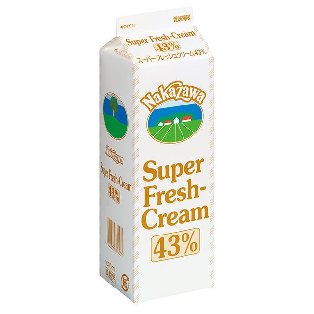 スーパーフレッシュクリーム 43％（1000ml） :nz-2850:ビーライフショップ - 通販 - Yahoo!ショッピング