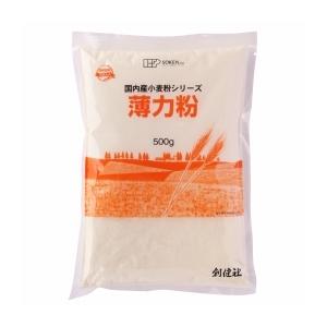 【送料無料(メール便)】創健社　国内産　薄力粉　500g｜blife