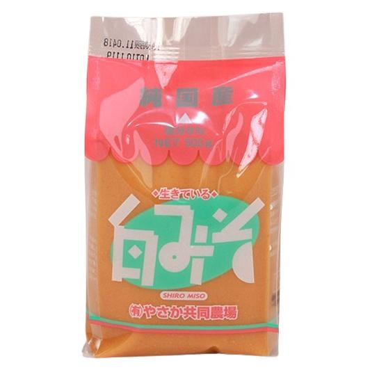 やさか共同農場 やさか 白味噌 500g x2個セット【冷蔵】 : ビーライフ