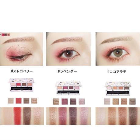フロレット 恋愛物語 4色アイシャドウパレット Flortte4eyeshadow Brilliantplus 通販 Yahoo ショッピング