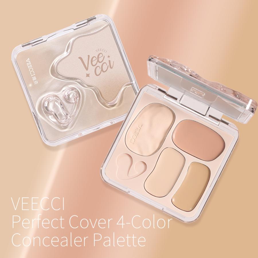 VEECCI(ヴィーチ)パーフェクトカバー4色コンシーラーパレット