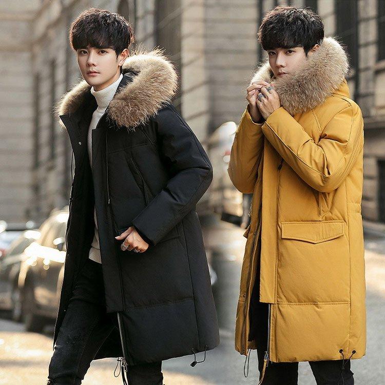 おトク情報がいっぱい ダウンコート 保温性 メンズ ロング丈 コート ダウンパーカー ベンチコート 軽量 ベンチコート 保温性 冬服 40代 防寒服 アウトドア アウター ロング丈 通勤 ビジネスコート スリム 韓国風 Y Blindfast Store 新販売店