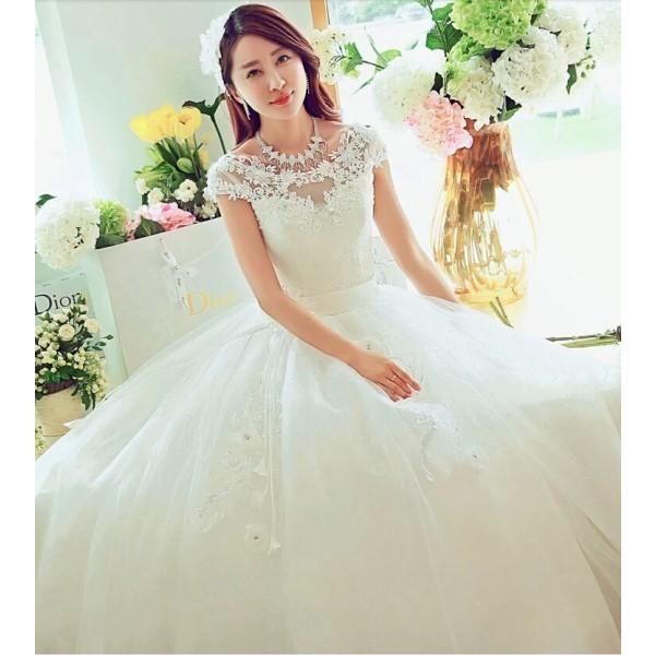 花嫁ドレス 可愛いウエディングドレス ホワイト Xs Xxl 白 ドレス Aライン 格安 結婚式 二次会 パーティー ドレス Hslg59 Hslg59 Blingbling 通販 Yahoo ショッピング