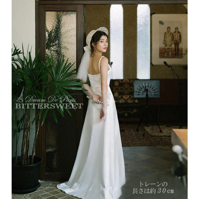 ウェディングドレス ワンピース ウエディングドレス キャミソール ドレス トレーントレーン 床付きタイプ トレーンタイプ S Xl Wd175 Wd175 Blingbling 通販 Yahoo ショッピング