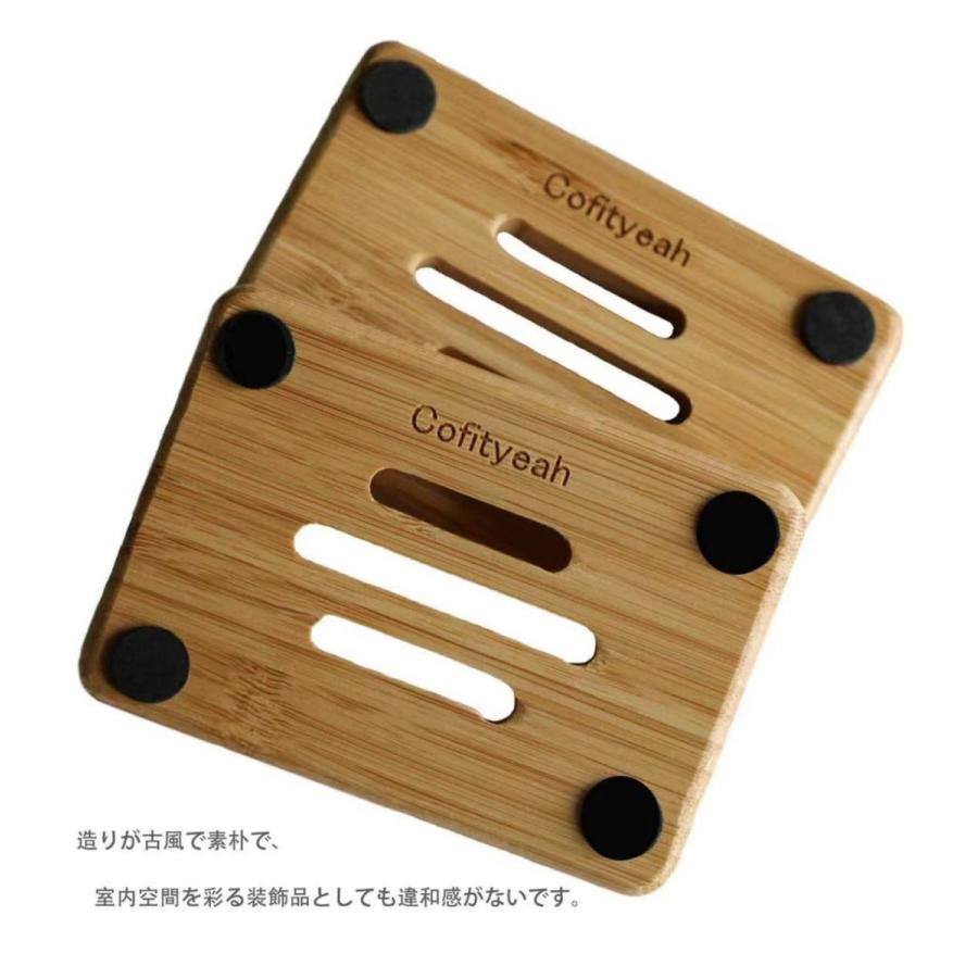 ソープホルダー 竹 ソープディッシュ 石鹸 置き 石鹸ホルダー 竹石けん皿 石けん 水切り 竹 防カビ ポータブル シンプル 和風 お風呂用 バス用品 |  | 04