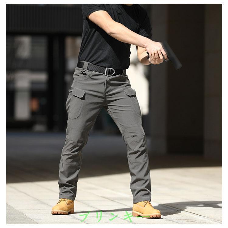 カーゴパンツ メンズ スキニー ストレッチ スリム 作業着 作業ズボン