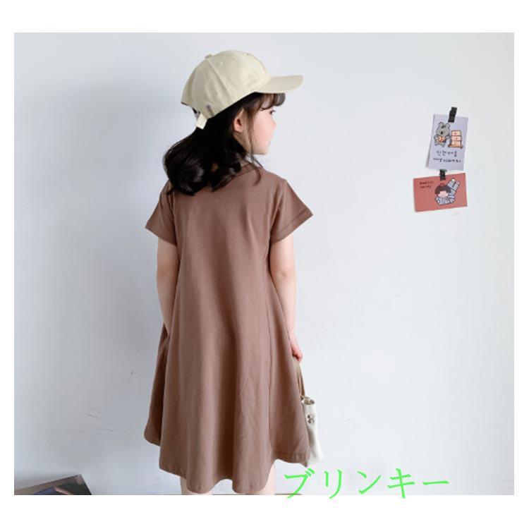 キッズ 韓国子ども服 韓国子供服 半袖ワンピース 子供 韓国こども服