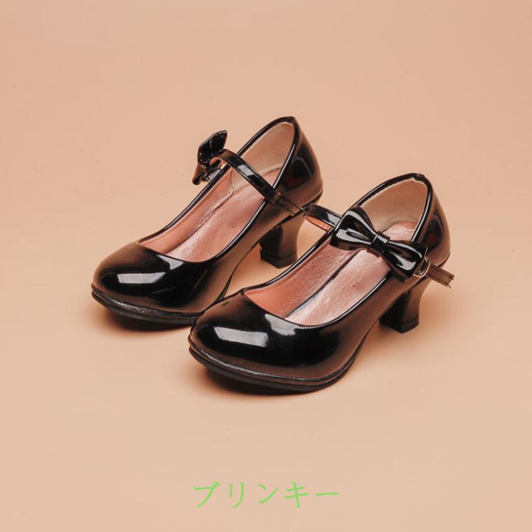 ドレスシューズ 女の子 子供靴 フォーマルシューズ キッズ 17~22cm プリンセスシューズ ハイヒール ガールズ ジュニア ダンスシューズ 発表会 | ブランド登録なし | 02
