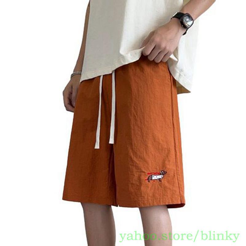 MONK MODE メンズ ショートパンツ ハーフパンツ ショートパンツ ハーフパンツ メンズ 短パン 5分丈 夏服 薄手 ワイド