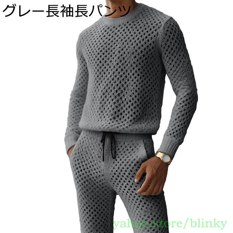 夏服 tシャツ ニット メッシュ ノースリーブ タンクトップ ショーツ