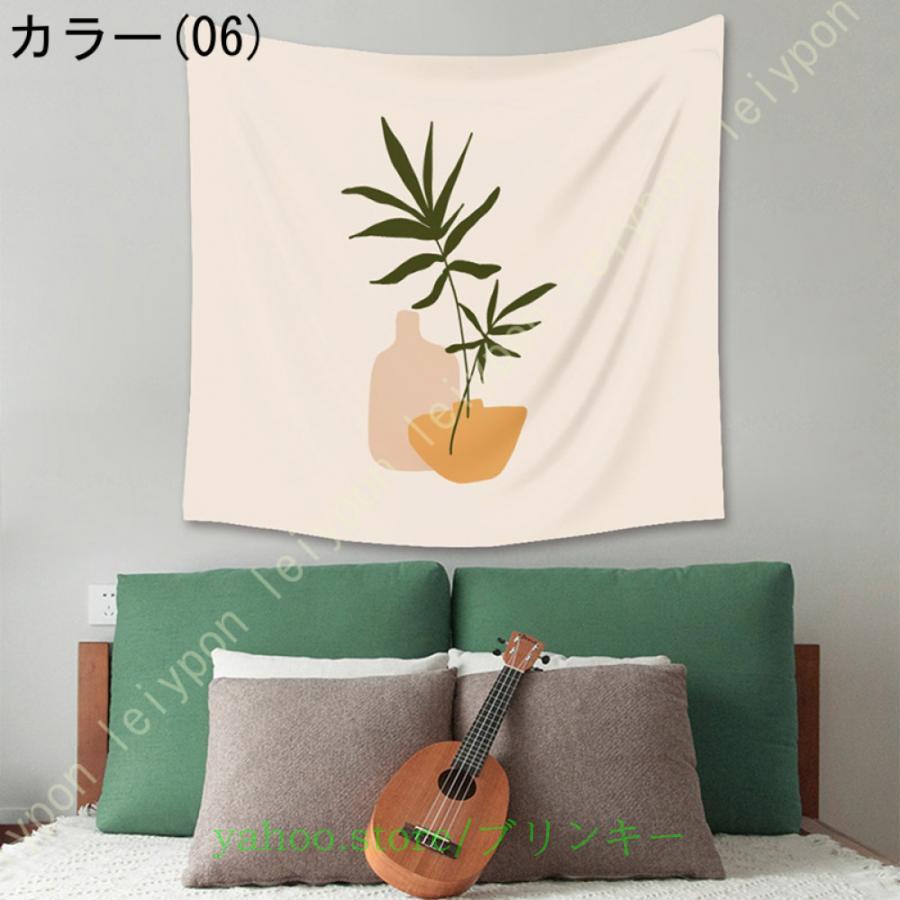 タペストリー インテリア 大判タペストリー 壁掛け 線画抽象