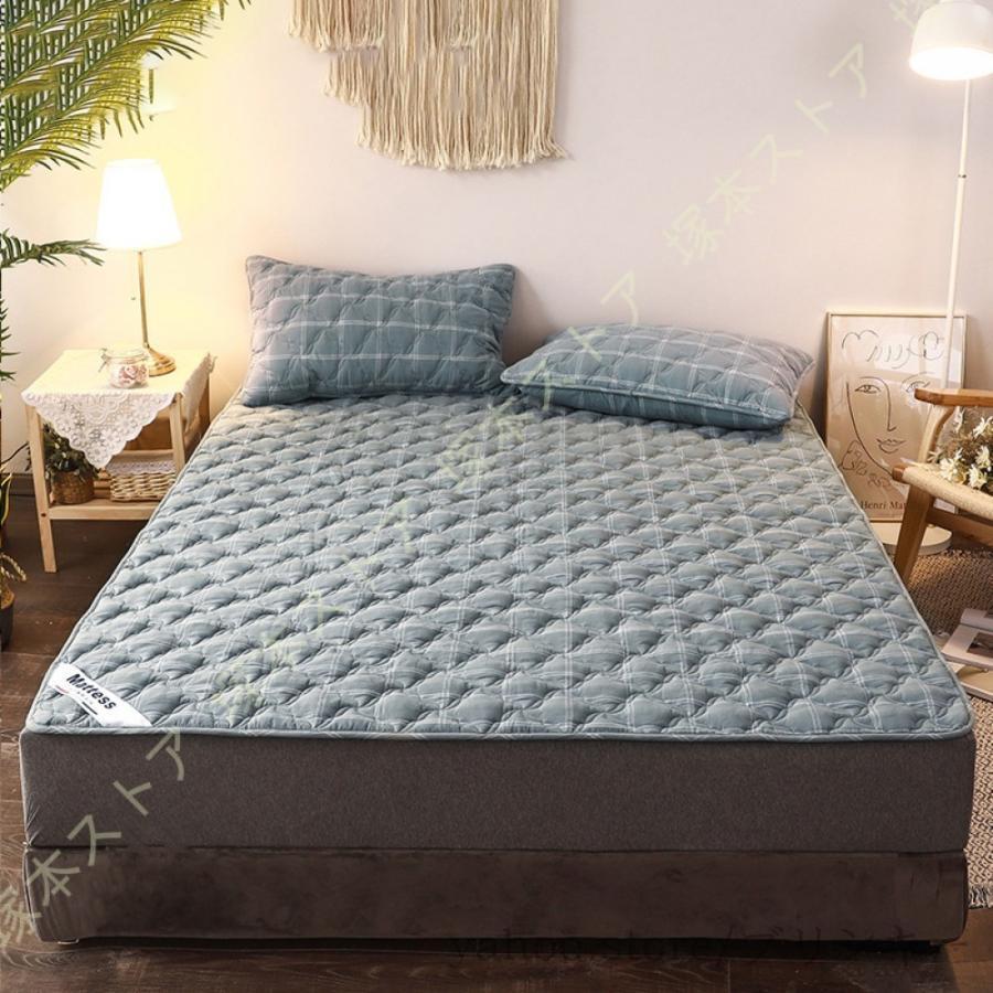 Amazon｜Matdeco 冷感 敷きパッド 夏用 シングル 洗える リバーシブル 冷感＆ワッフル 【TEIJIN マイティトップ中綿使用】冷感持続  QMAX0.42 夏用シーツ 敷パッド しきぱっと ひんやり シーツ オールシーズンで使える 吸湿速乾 ベッドパッド 抗菌防臭 防ダニ 通気性 ... [FJAN8] 敷きパッド シングル 夏 オールシーズンで使える 洗える 花柄 果物柄 イチゴ 冷感 敷パッド マット タイプ12