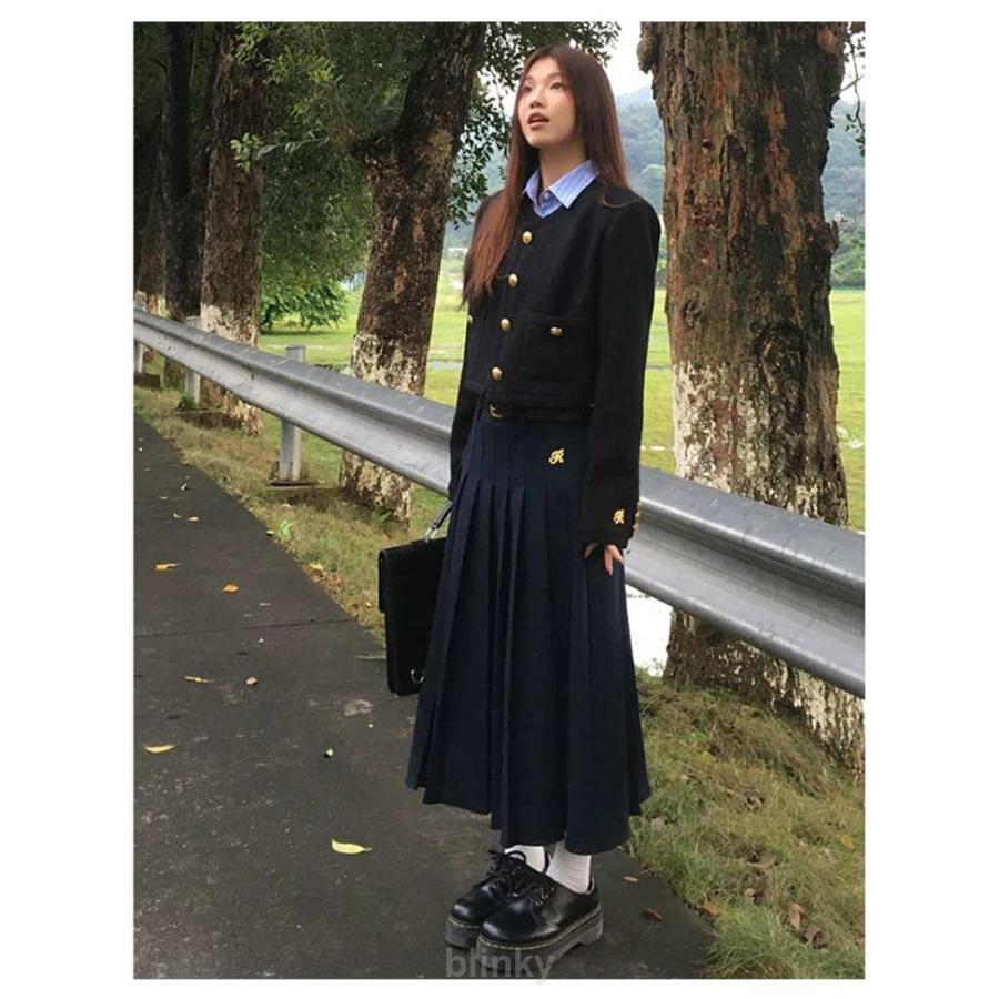 スーツ 卒業式 子供服 小学校女子 高校生 子供スーツ ノーカラージャケット 女の子 ジャケット 韓国 卒服 小学生 小学校卒業式スーツ 中学生 フォの画像