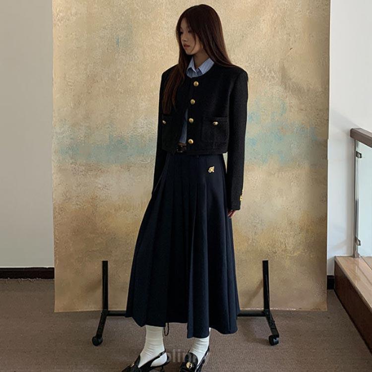 スーツ 卒業式 子供服 小学校女子 高校生 子供スーツ ノーカラージャケット 女の子 ジャケット 韓国 卒服 小学生 小学校卒業式スーツ 中学生 フォの画像