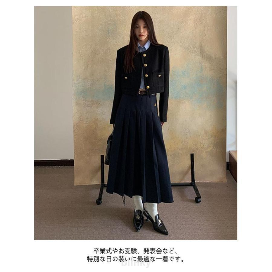 スーツ 卒業式 子供服 小学校女子 高校生 子供スーツ ノーカラージャケット 女の子 ジャケット 韓国 卒服 小学生 小学校卒業式スーツ 中学生 フォの画像