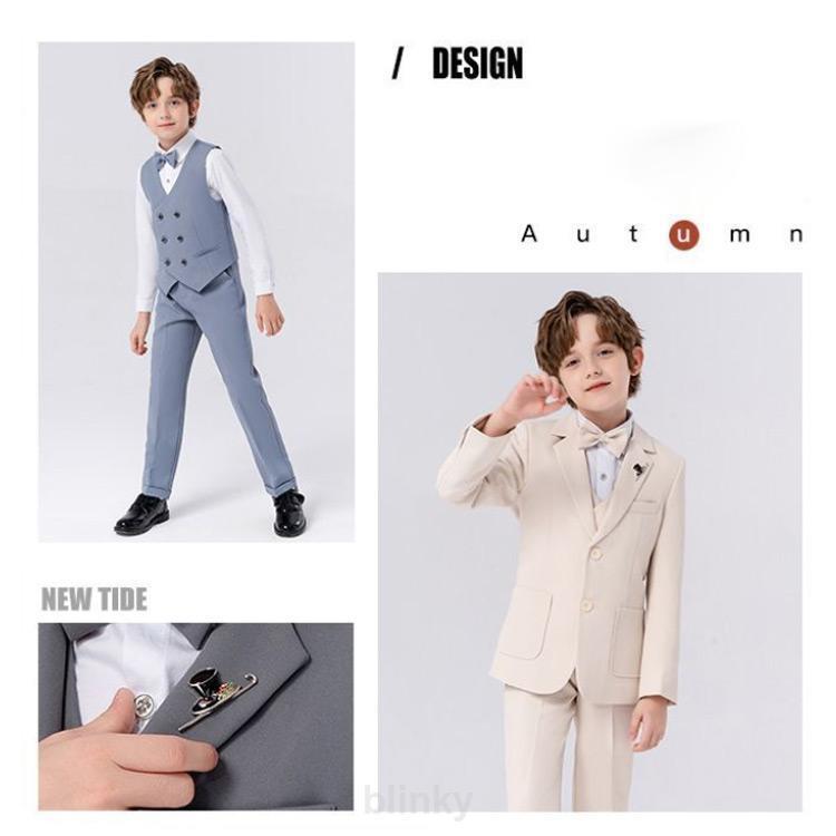 スーツ キッズ フォーマルスーツ こども 6点セット ベスト ジャケット お宮参り セット 入学式 フォーマル パンツ セレモニースーツ おしゃれ シの画像