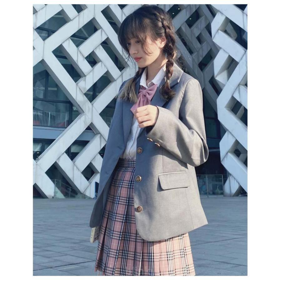 アウター 制服 学生服 FCZY フォーマル ワッペン付き 高校制服 女子