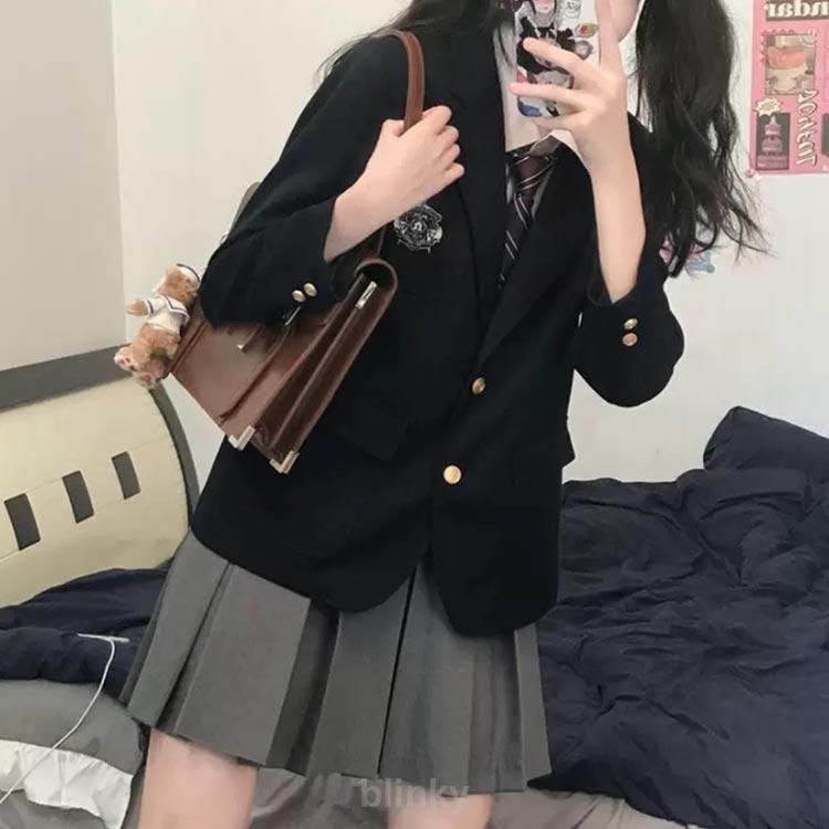 卒業式 女の子 制服 ブレザー 入学式 スカート 女の子スーツ ネクタイ