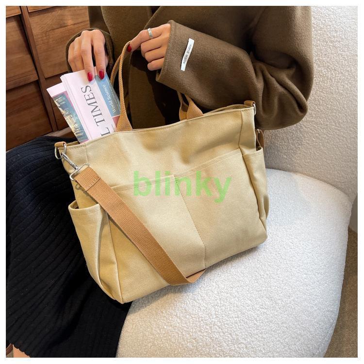 ショルダーバッグ レディース 斜めがけ 軽い 2way トートバッグ 帆布