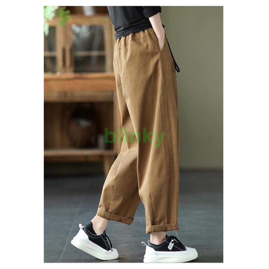 美品☆キャピタルサルエルパンツ　レディスカジュアルパンツ　サイズ１＝S 　迷彩 サルエルパンツ ボトムス テーパードパンツ レディース ポケット