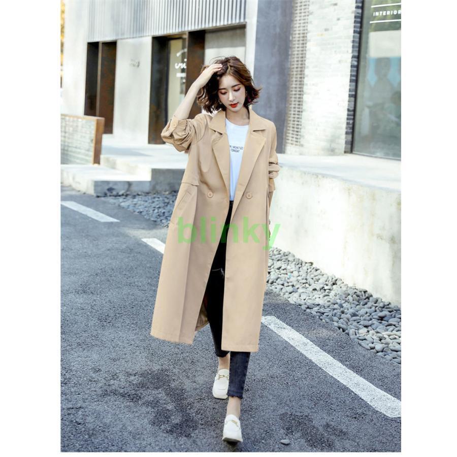 トレンチコート レディース ミディアム丈 ウィンドブレーカー