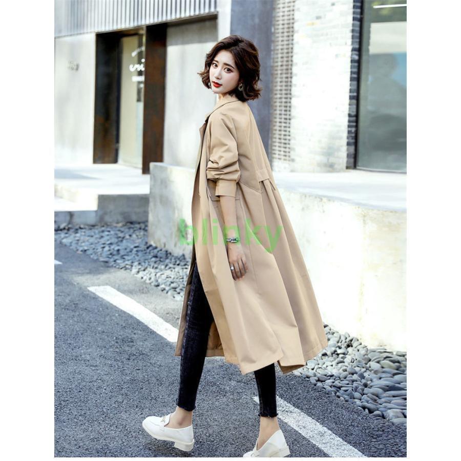 トレンチコート レディース ミディアム丈 ウィンドブレーカー