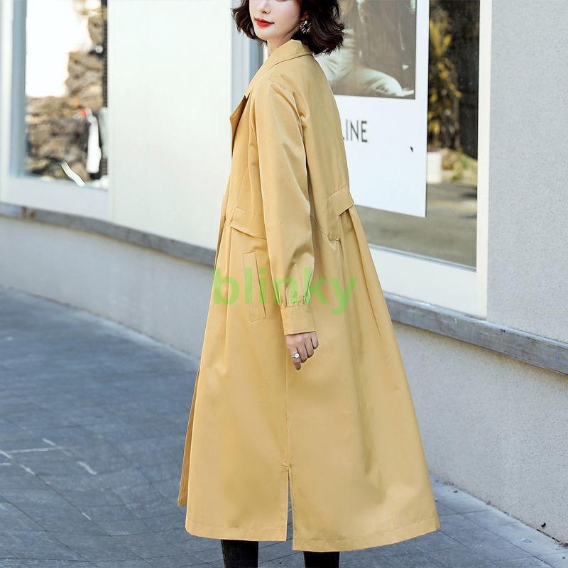 ［極美品］ハグオーワー　トレンチコート　モカ　リバティ柄　オシャレ　ベルト付 極美品］ハグオーワー トレンチコート モカ リバティ柄 オシャレ