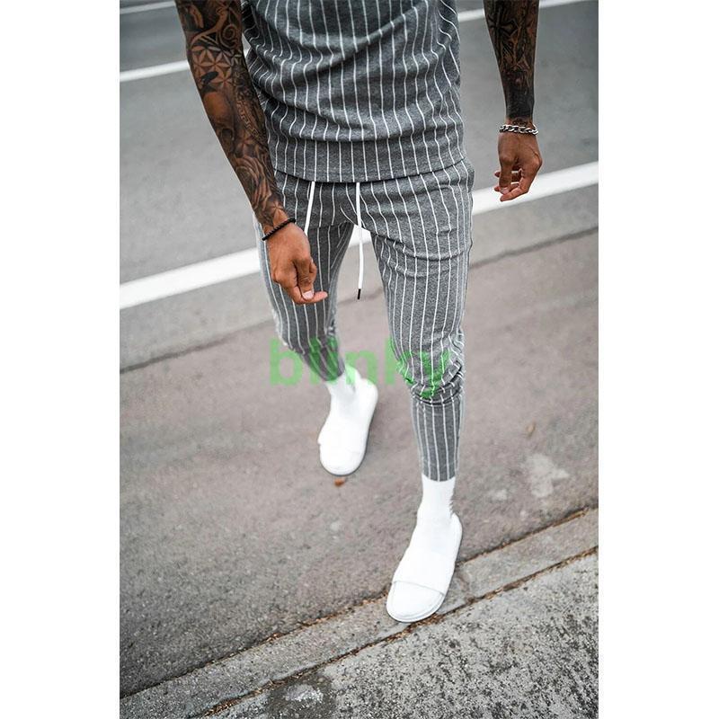 セットアップ メンズ 部屋着 ジップアップパーカ 縦縞お洒落街着