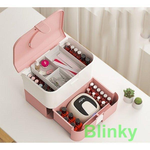 ネイル用品 ネイル収納ボックス 収納ケース メイクボックス ネイル用品 