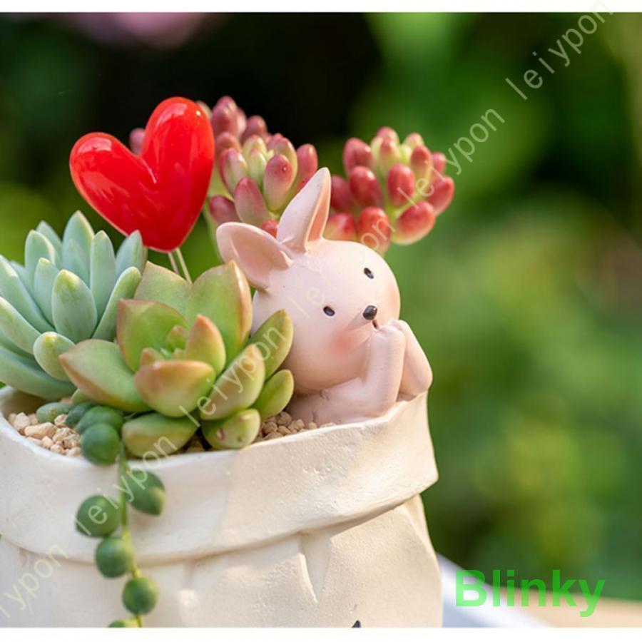 プランター 植木鉢 かわいい 動物 犬 猫 うさぎ クマ ミニ 多肉 プランター 植木鉢 かわいい 動物 犬 猫 うさぎ クマ ミニ 多肉