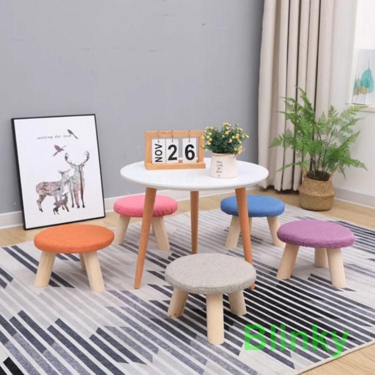 スツール ウッドスツール 四角スツール 木 いす 木製スツール 丸