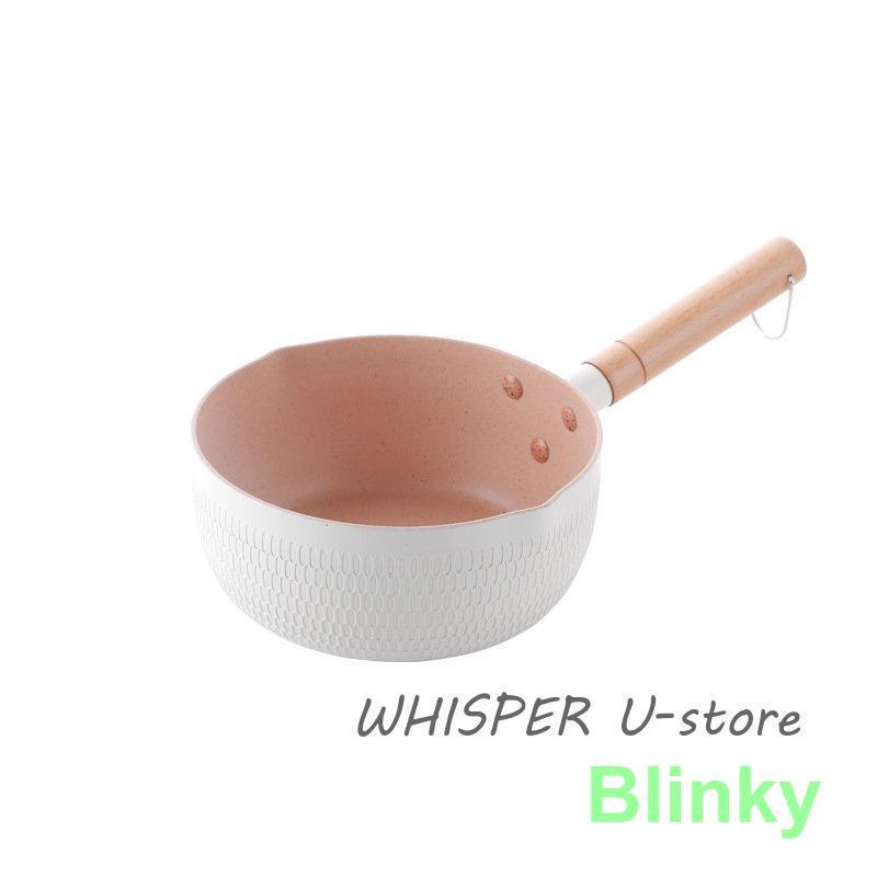 22cm雪平鍋 取っ手付き 片手鍋 ih対応 ミルクパン 深型 フッ素樹脂加工